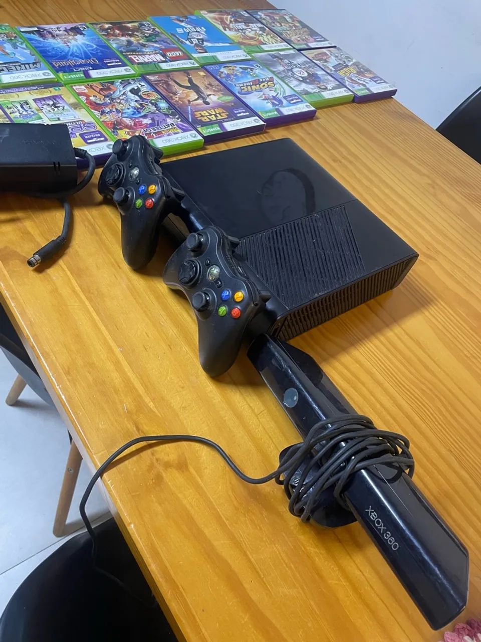 xbox 360+ kinect +12 jogos - Foto 2