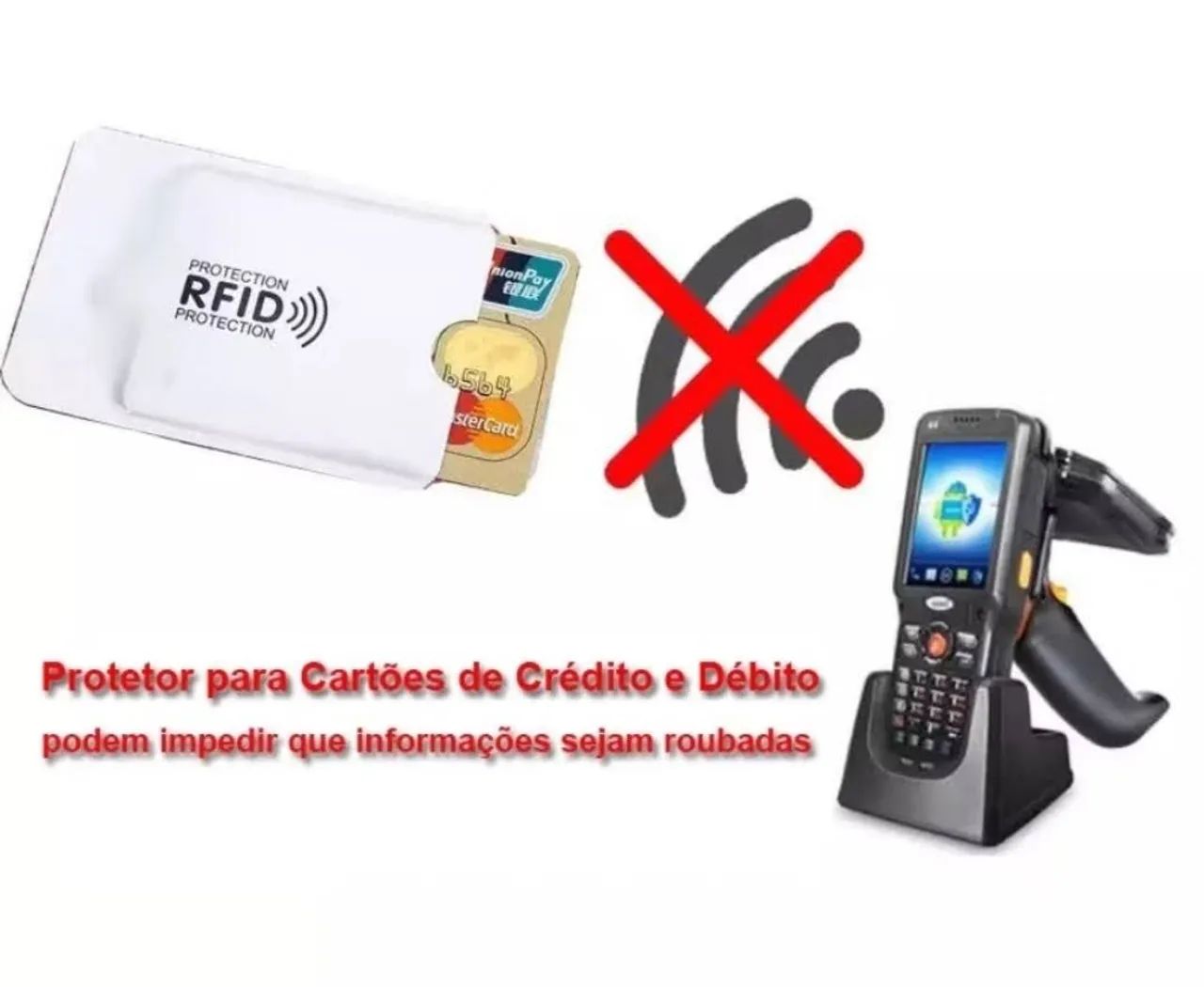 Proteção para RFID para cartão  - Foto 2