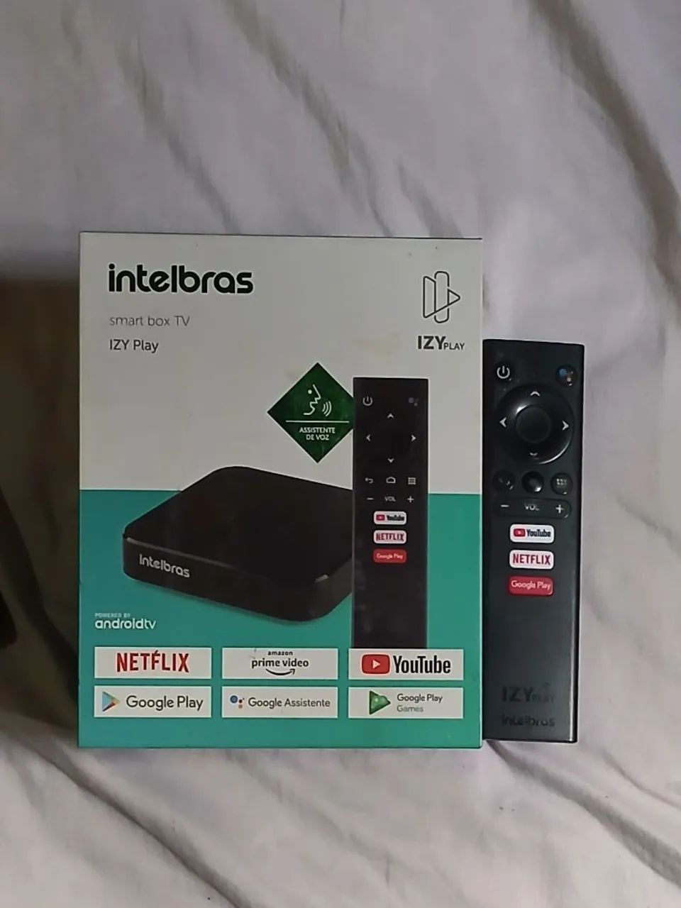 Tv box da intelbras izy Play