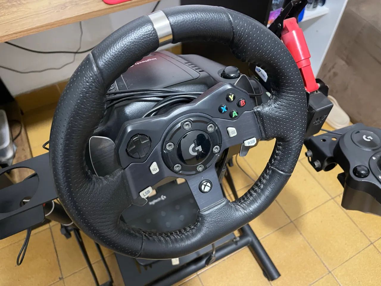 Cockpit Completo G920 com Suporte e Freio de Mão Drift - Foto 4