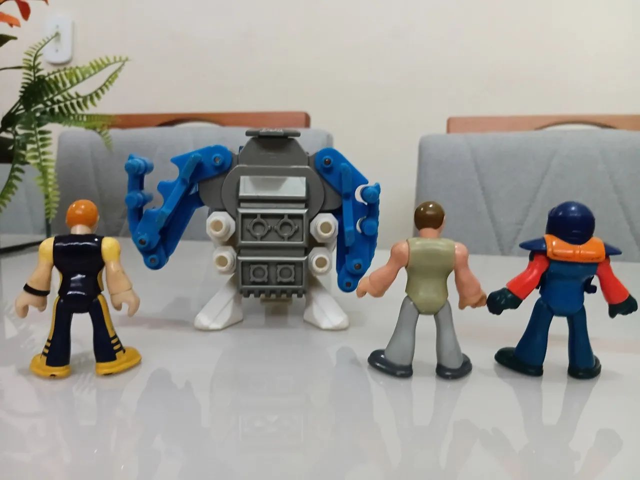 Nave Espacial Lunar com 3 bonecos Imaginext - Foto 4