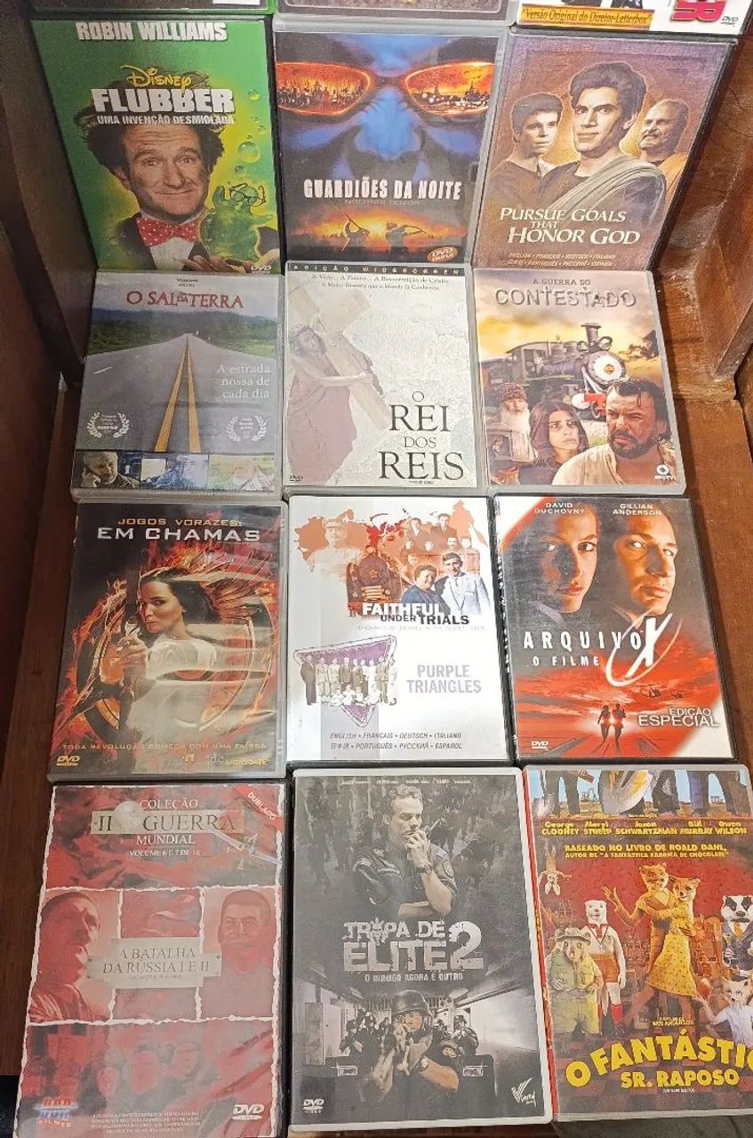 LOTE COM 14 DVDs - ÓTIMO ESTADO DE CONSERVAÇÃO - Foto 5