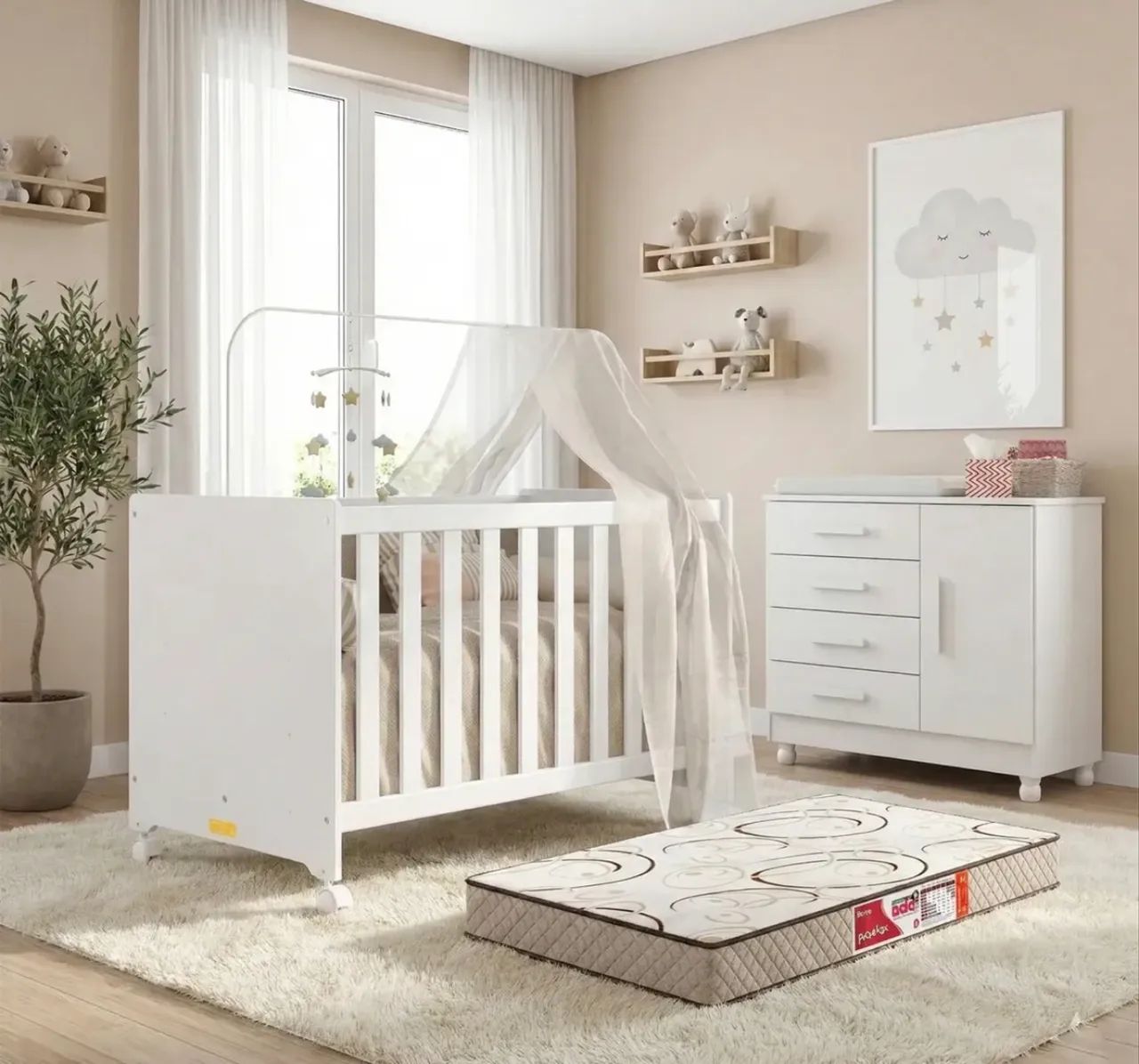 Jogo de quarto para bebê