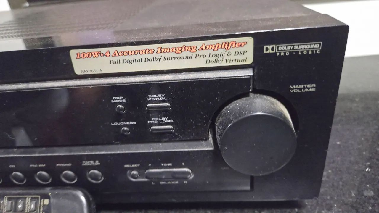 receiver pioneer vsx d307 usado 110V - Foto 3