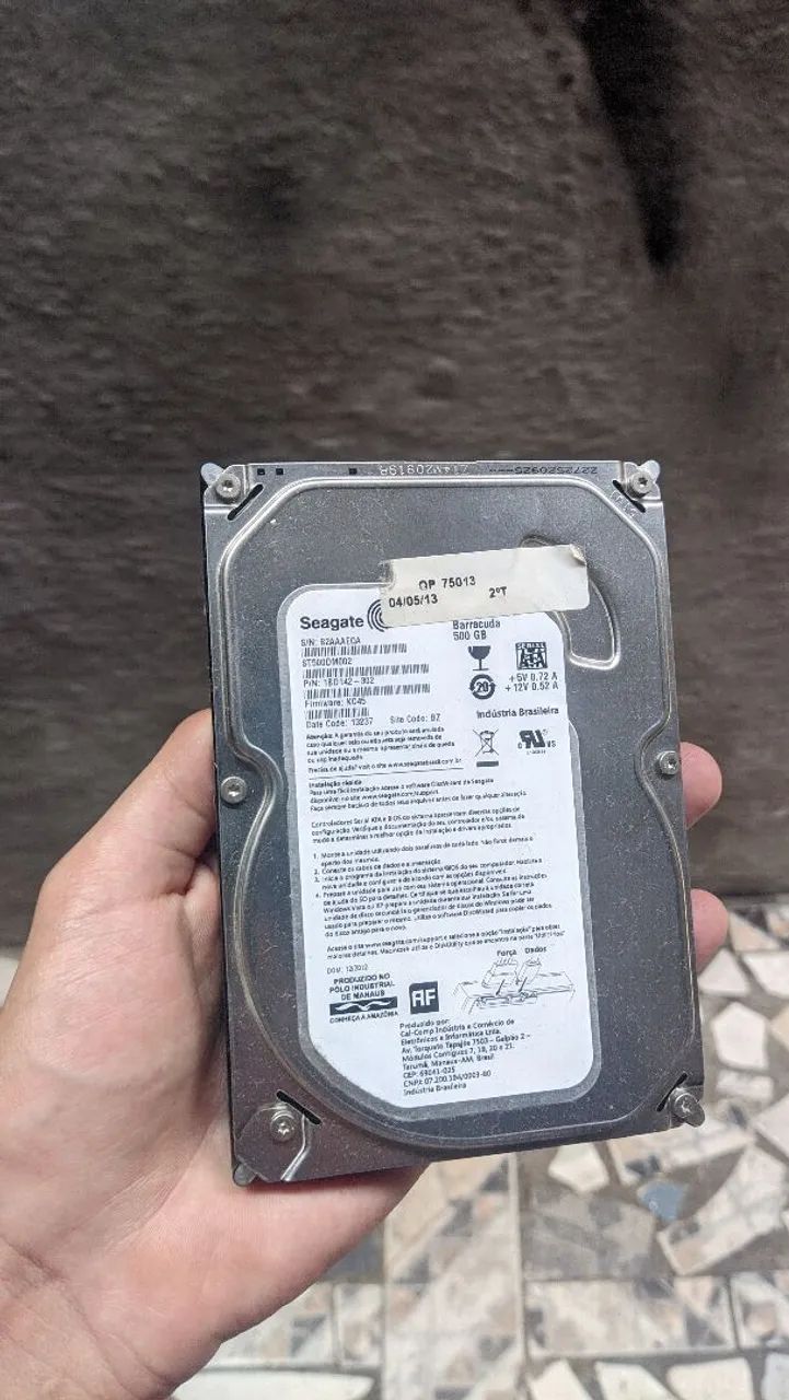 Hd de 500gb