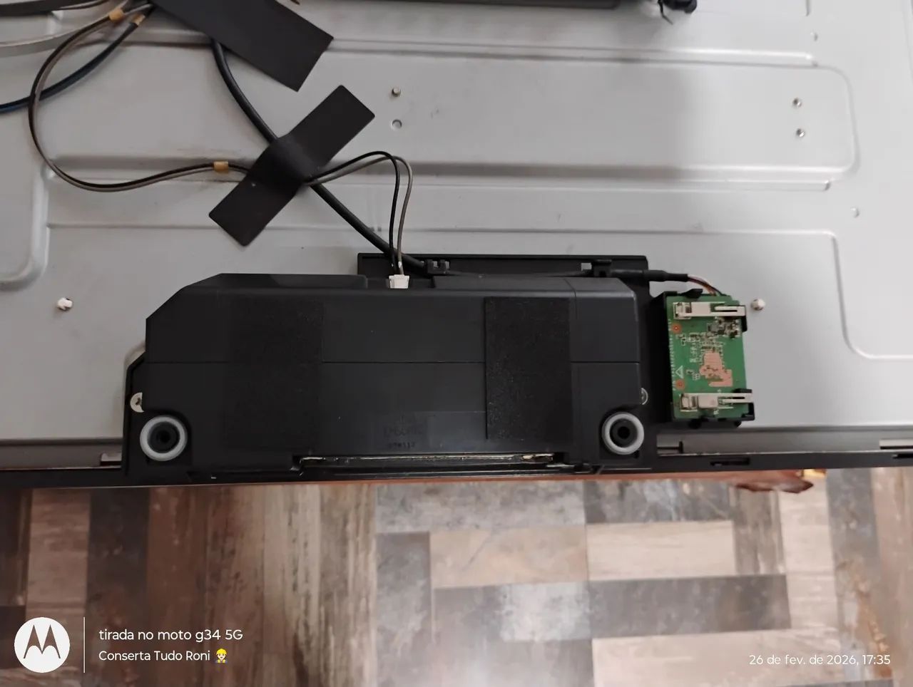 Par Falantes TV LG 55LA6214 + placa sensor controle