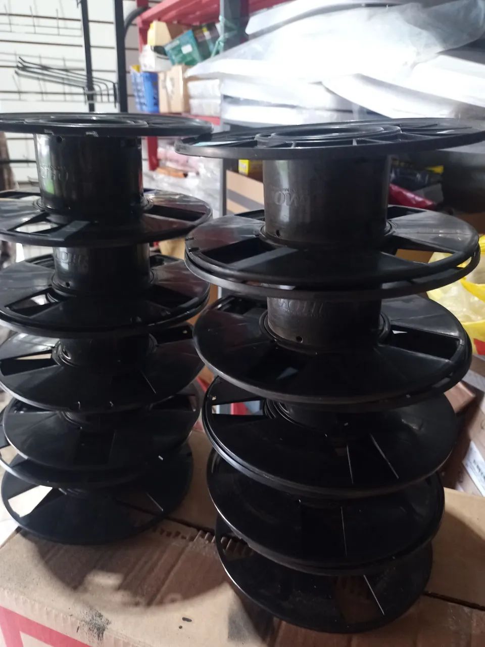 Carretel bobina para fios e cabos 10 unid