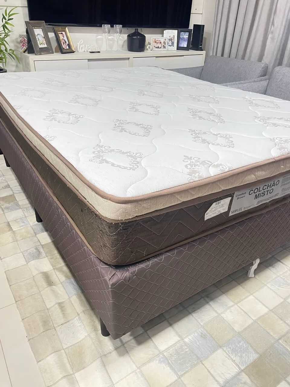 Cama box casal 
