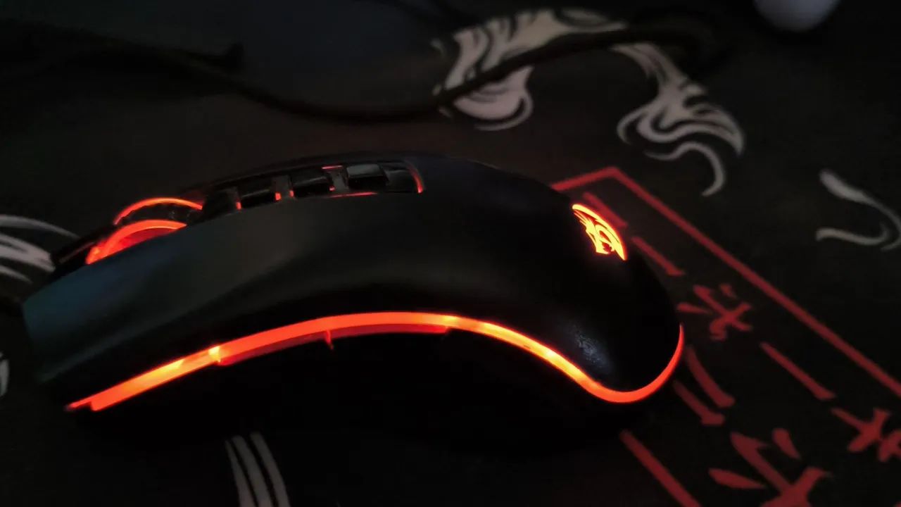 Kit mouse e teclado redragom mecânico  - Foto 4