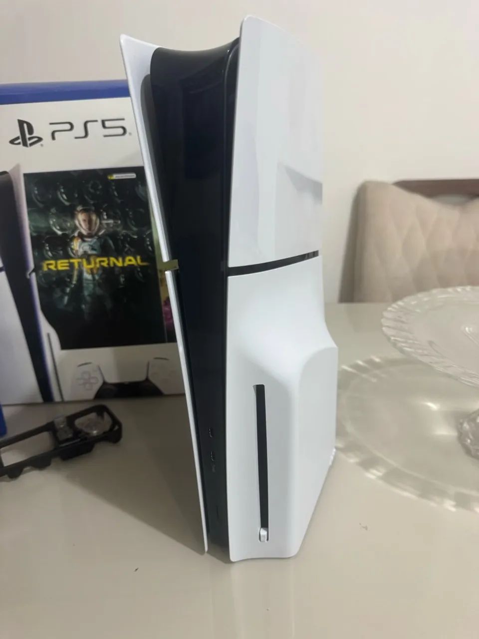 Ps5 slim com leitor completo - Foto 5
