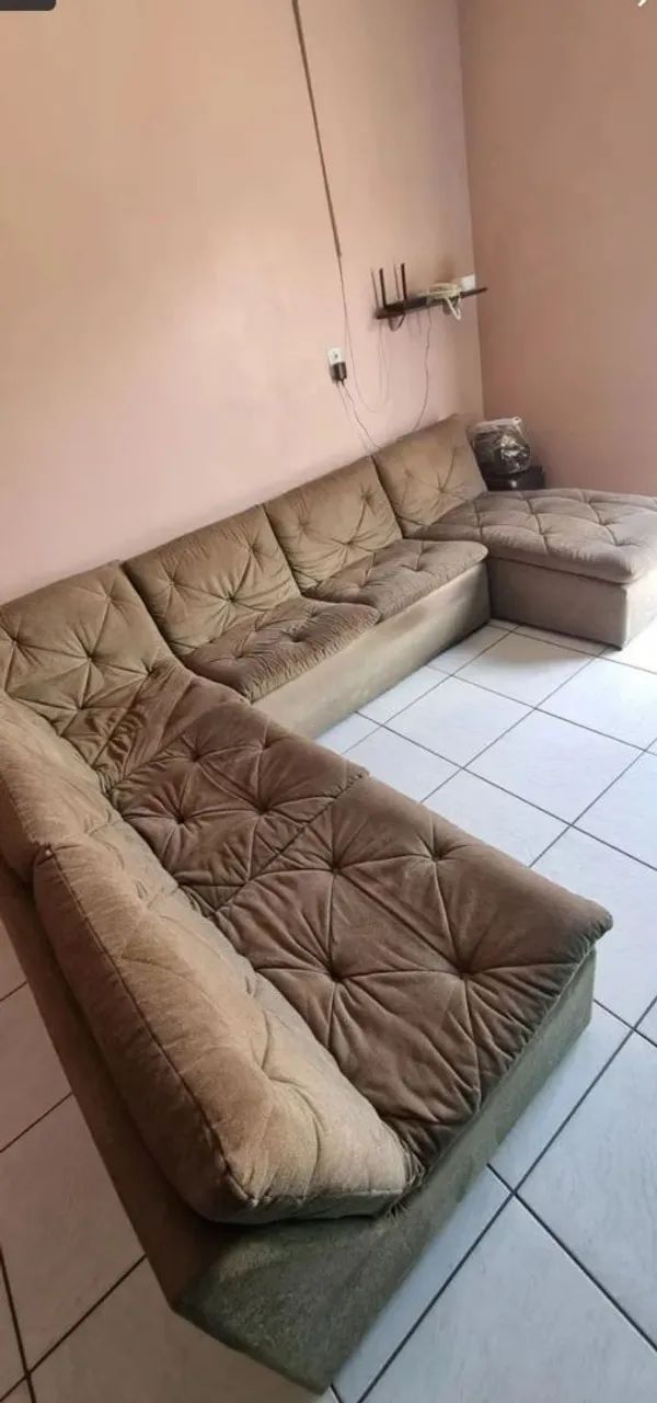 Sofá 6 lugares 