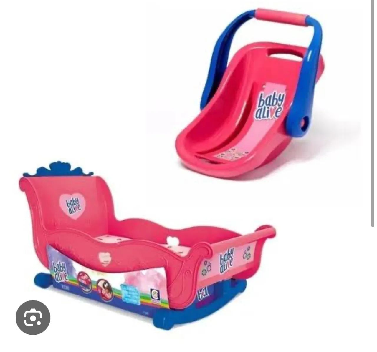 Cama boneca Baby Alive original 