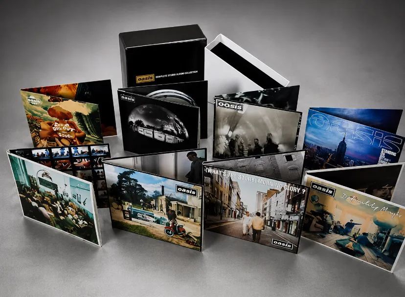 Oasis - Complete Studio Album Collection - Edição exclusiva com