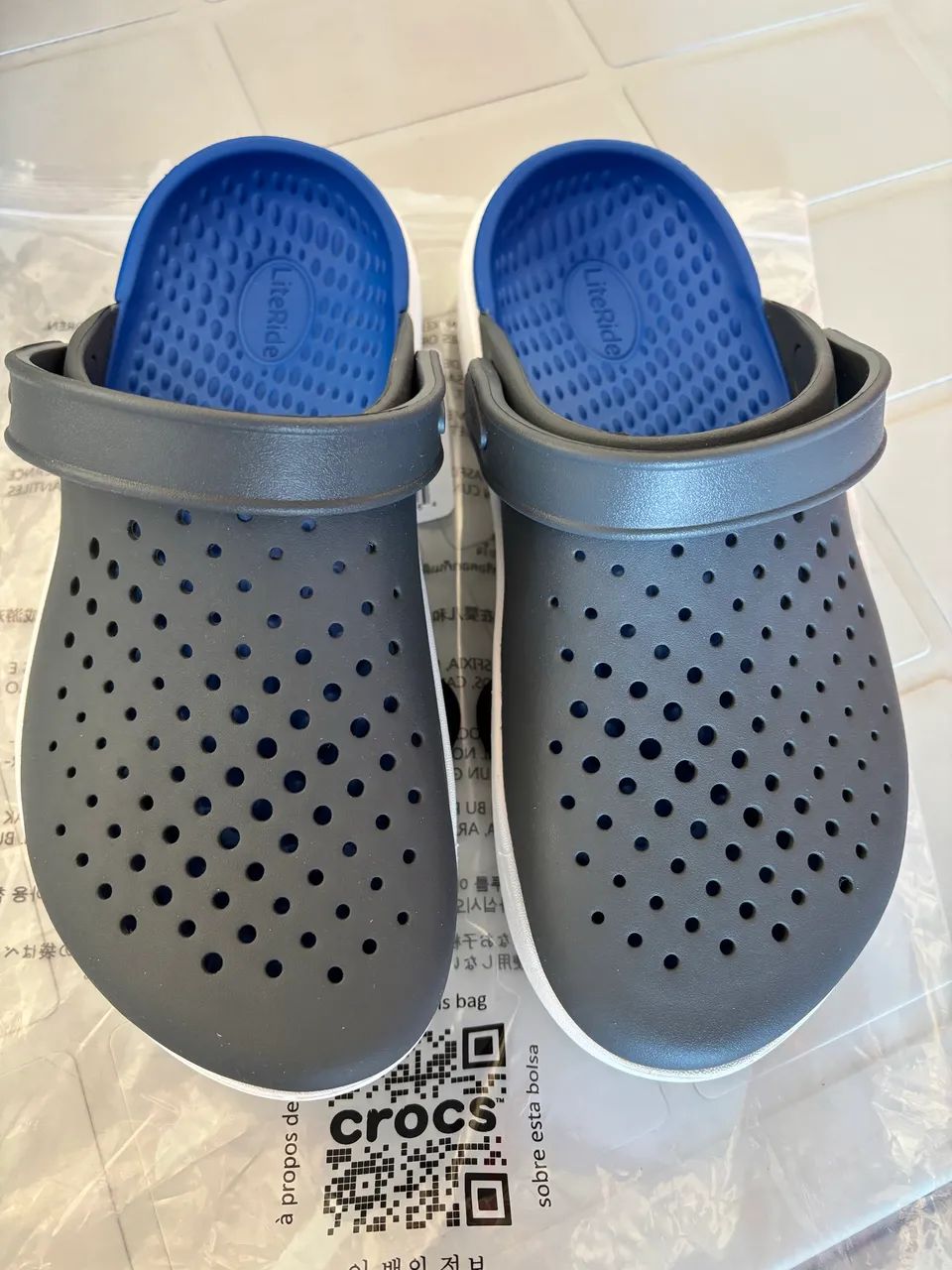 CROCS EMOTION LITE RIDE AZUL ORIGINAL!