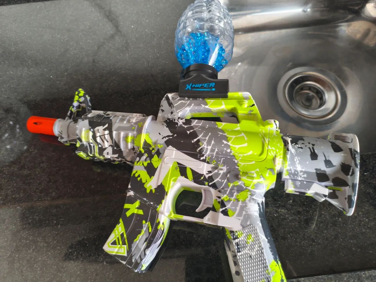 Brinquedo de Gel XNIPER Graffiti (Com adaptador de garrafa)