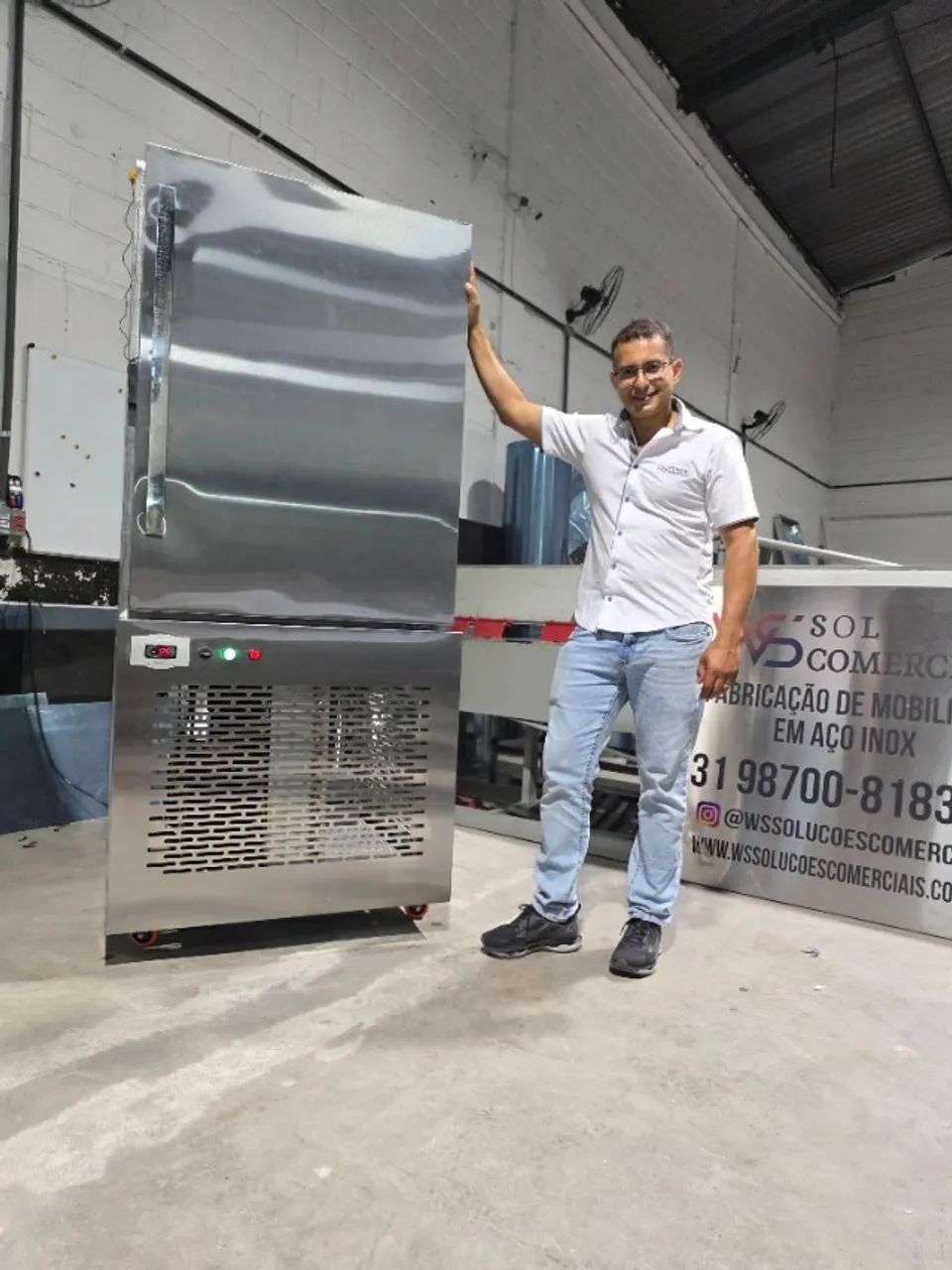 Ultracongelador 40kg por Ciclo de Congelamento Industrial - Foto 2