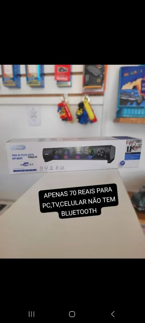 Caixa de som para pc.