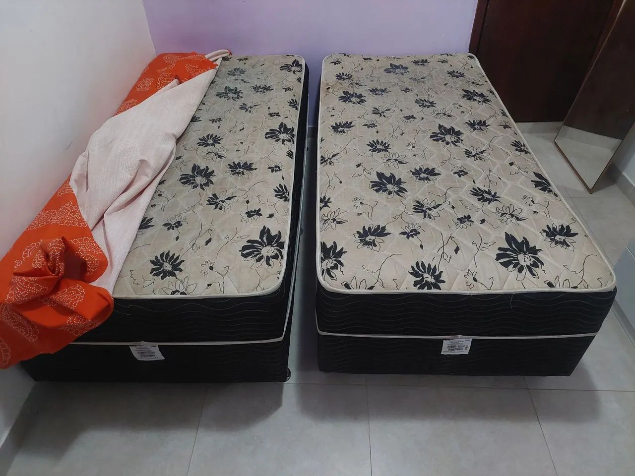Vendo duas camas box de solteiro (Marca Ortobom) - Foto 3