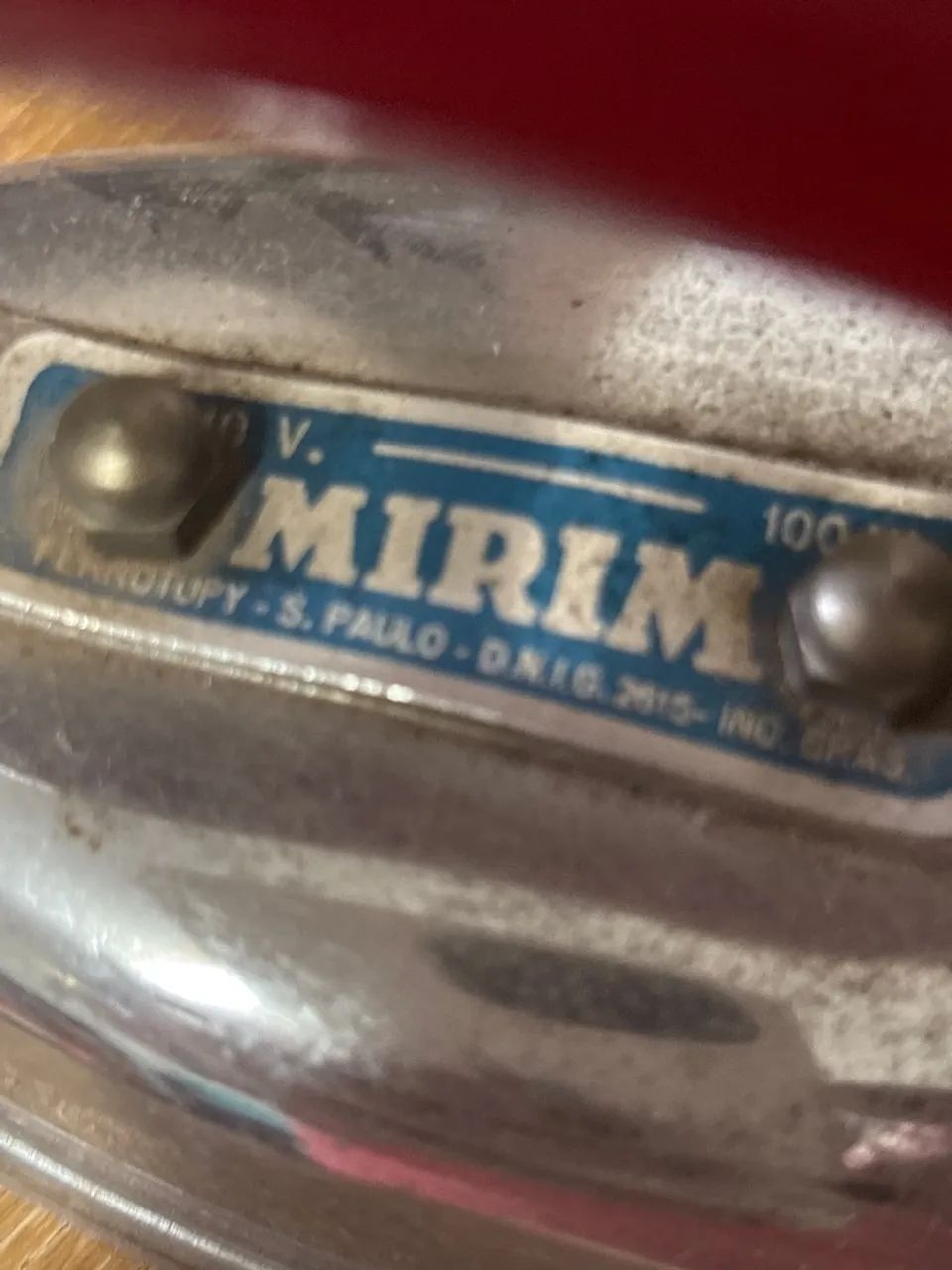 Ferro de passar motim década de 60 - Foto 3