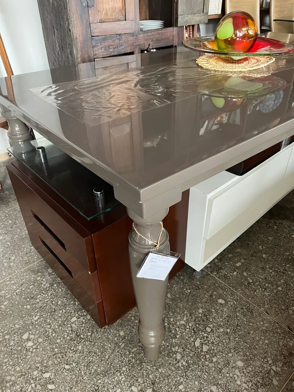 Mesa cinza Florense - Foto 5