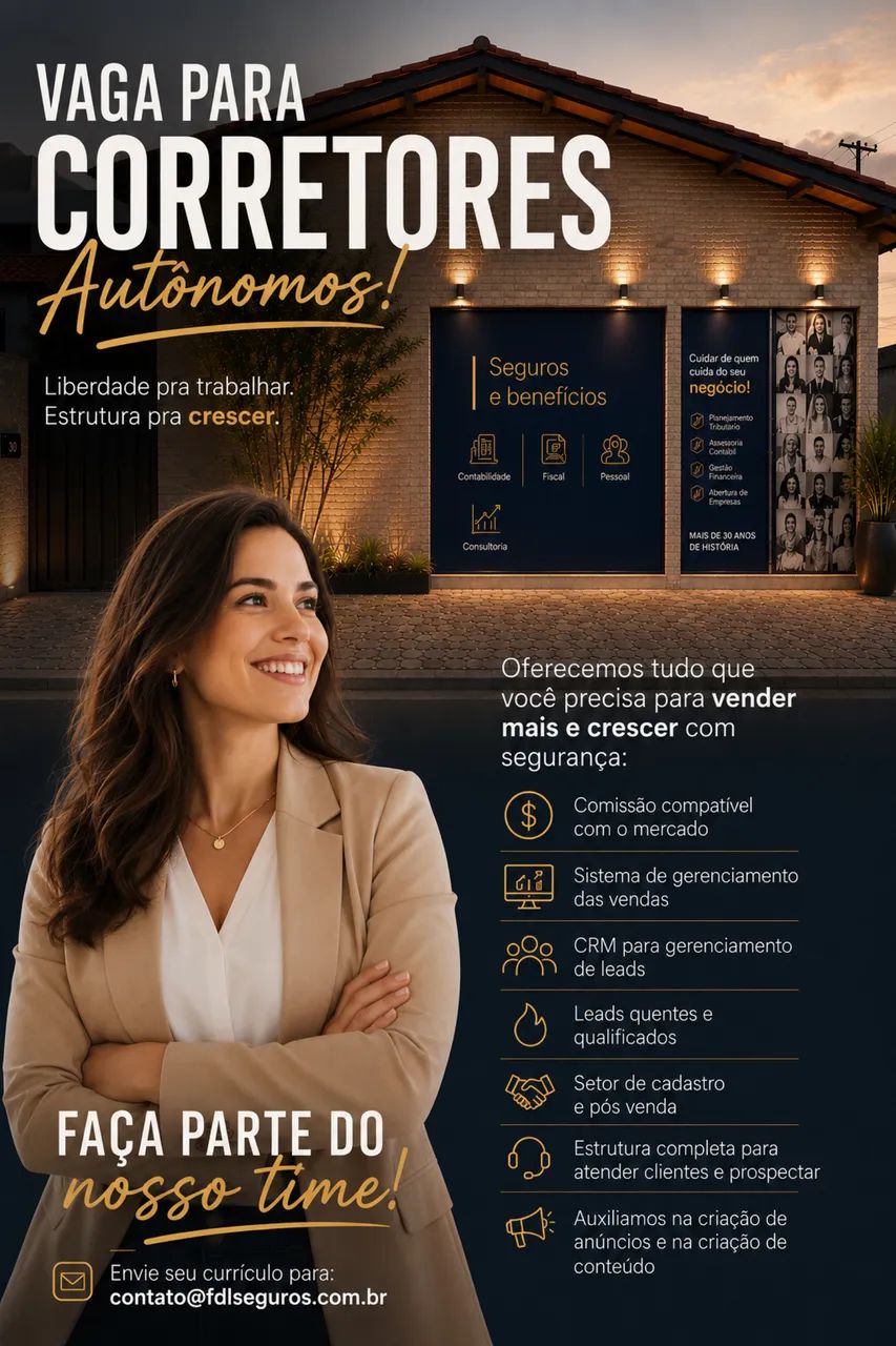 Corretor de planos de saúde e seguros