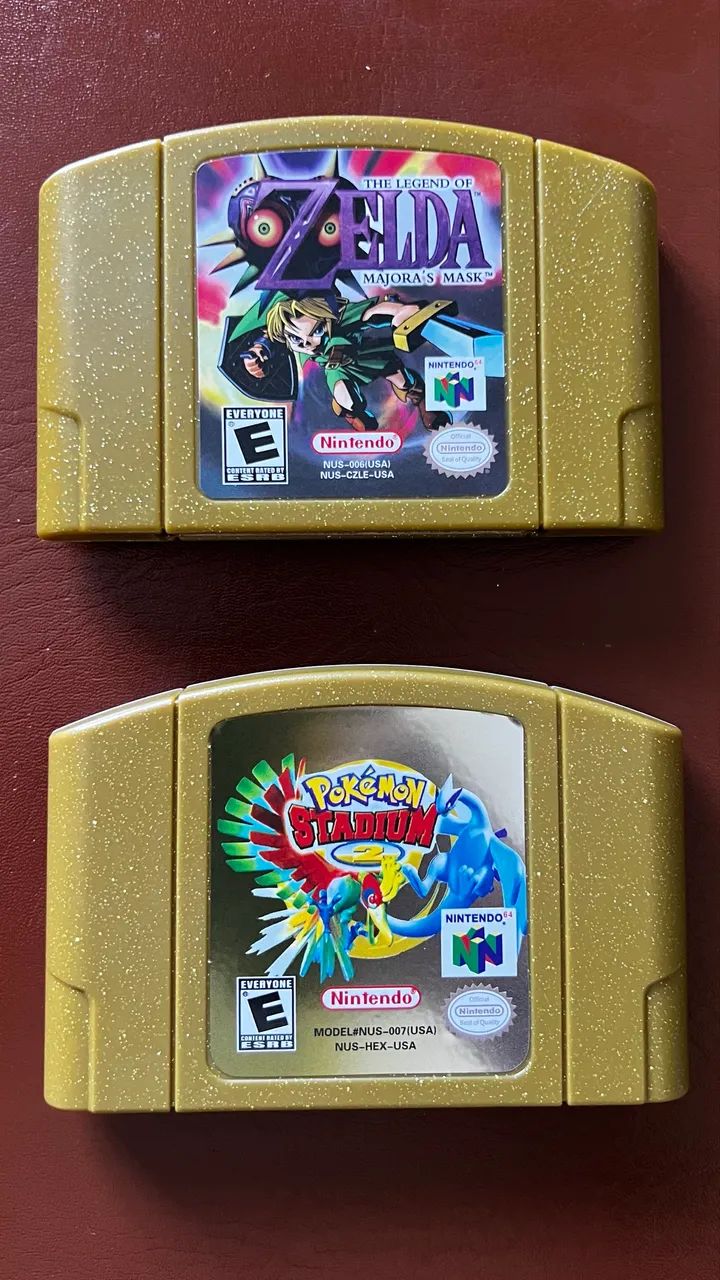 Zelda e Pokemon N64