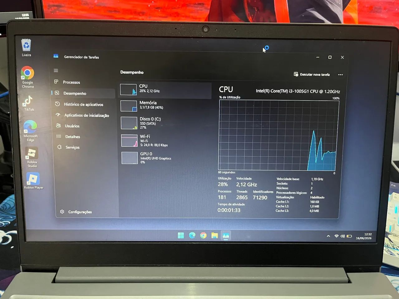 Notebook Lenovo Slim - Foto 3