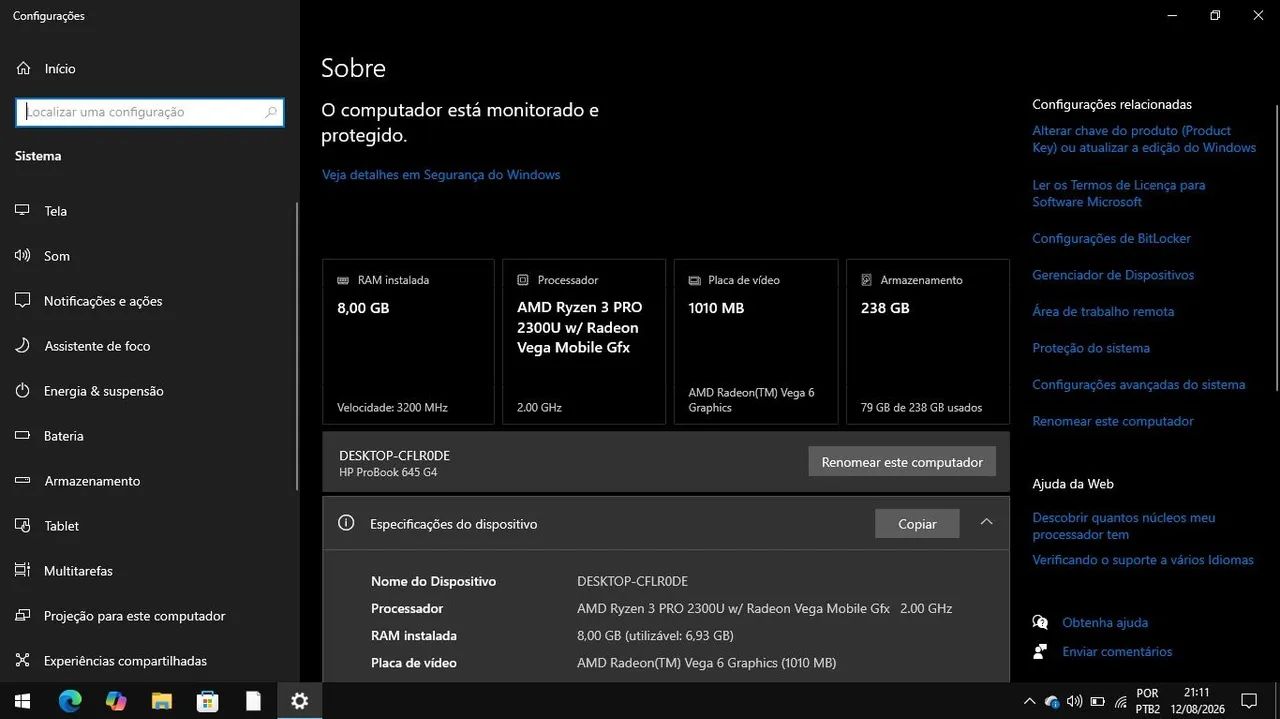 Notebook HP Ryzen 3 - Foto 4