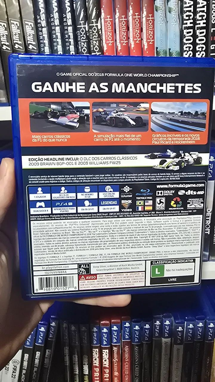 F1 2018 - PS4 - FÓRMULA 1  18 - Foto 2