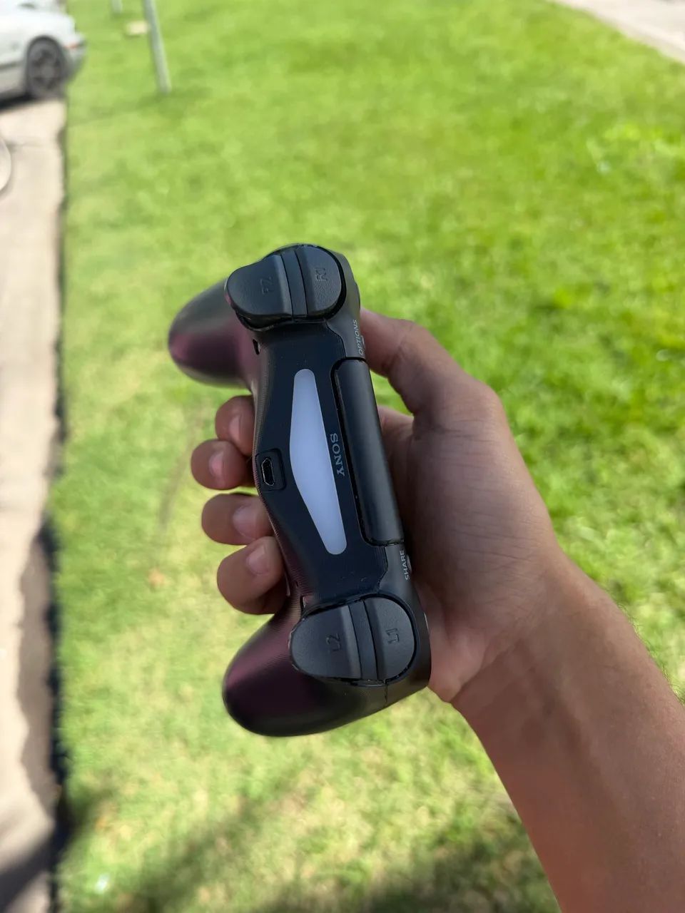 Controle de ps4 preto  - Foto 4