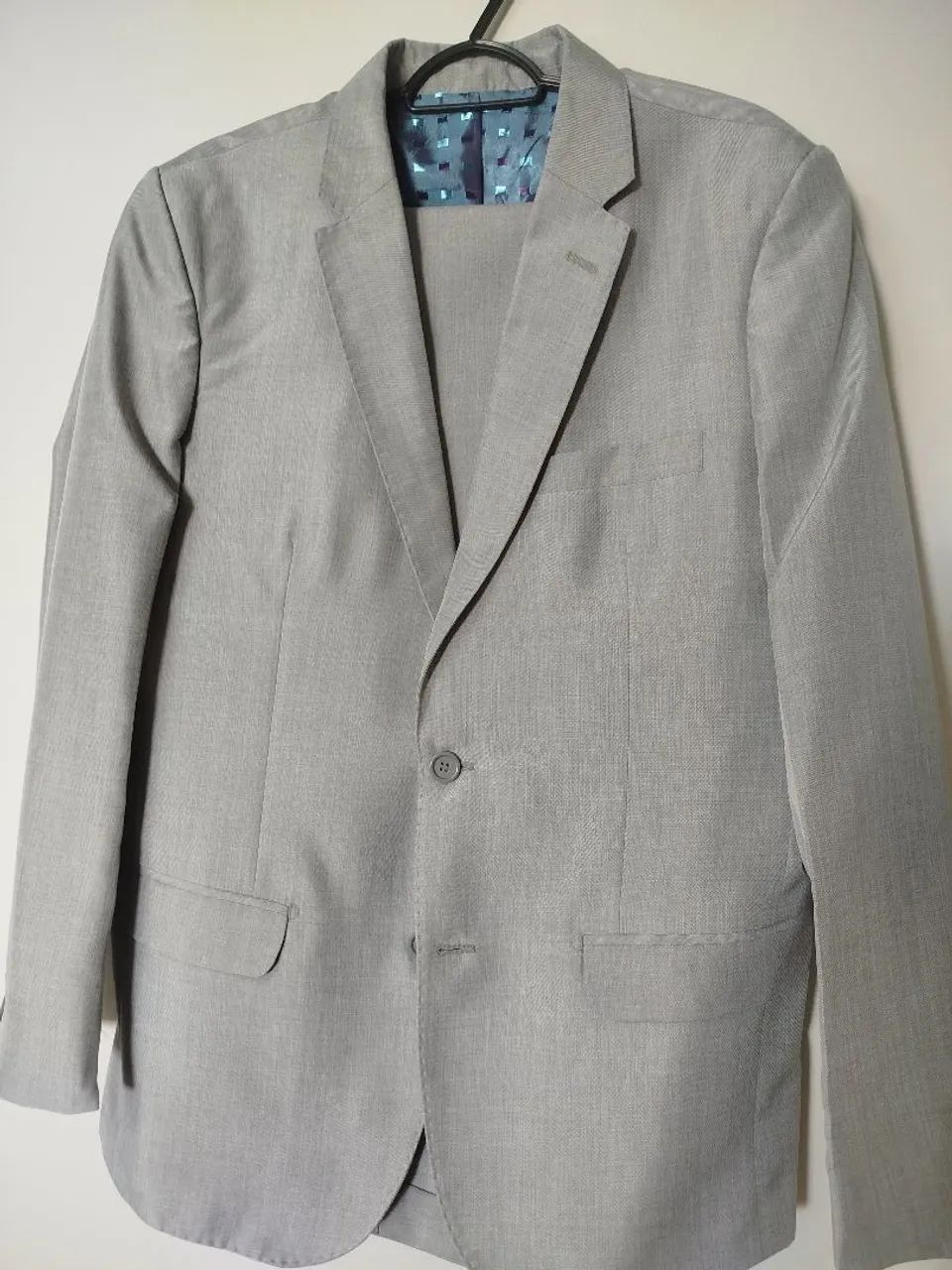 Costume Masculino - Cinza claro  - Foto 2