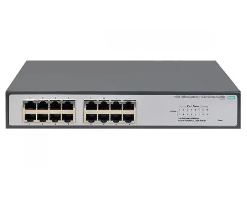 Switch Hp 1420 Jh016A 16 Portas Gigabit L2 - Foto 2