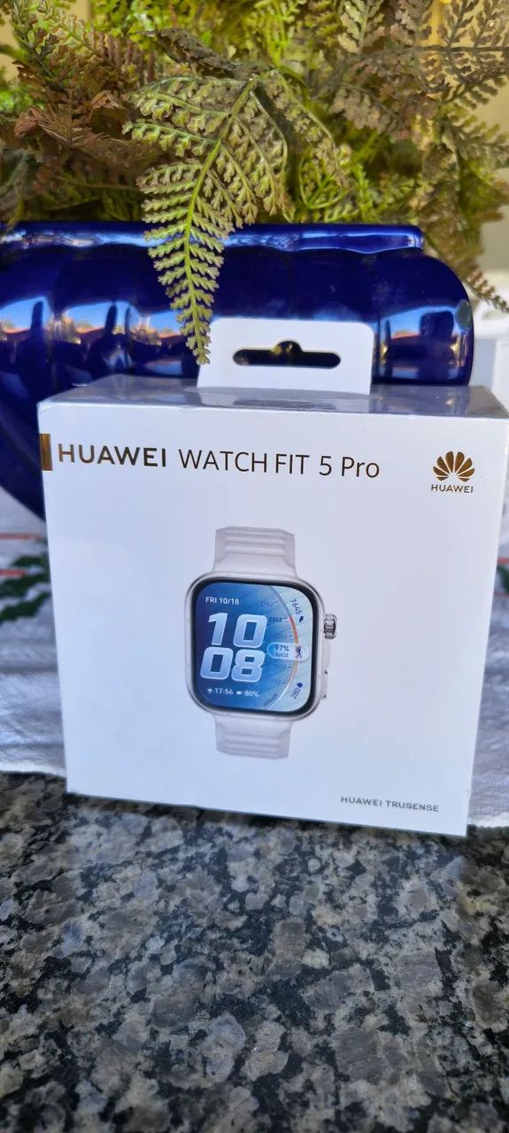 Huawei watch fit 5 pro branco 