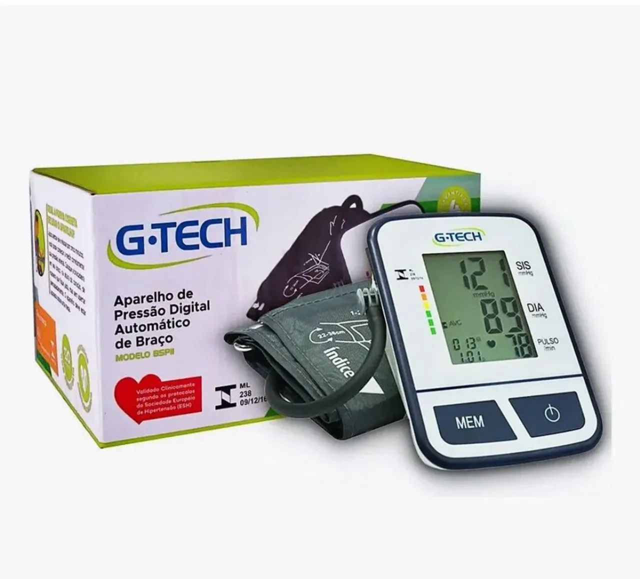 Aparelho pressão G-Tech