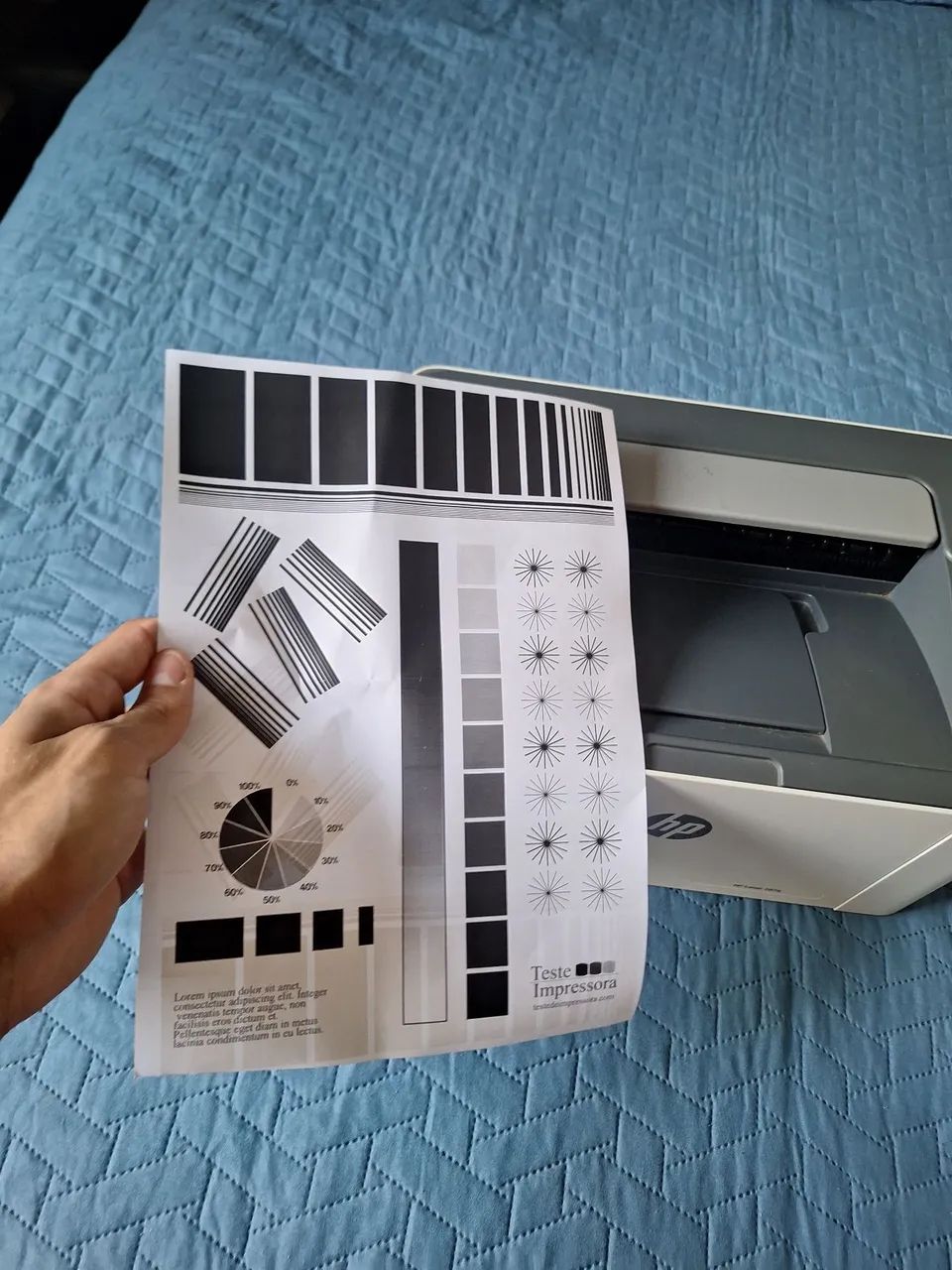 Impressora HP Laser 107a - Foto 4