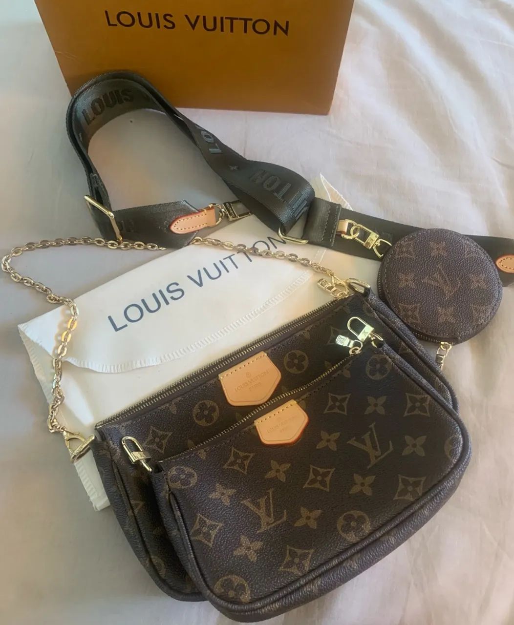 Bolsa Luis Vuitton multi pochete  - Foto 2