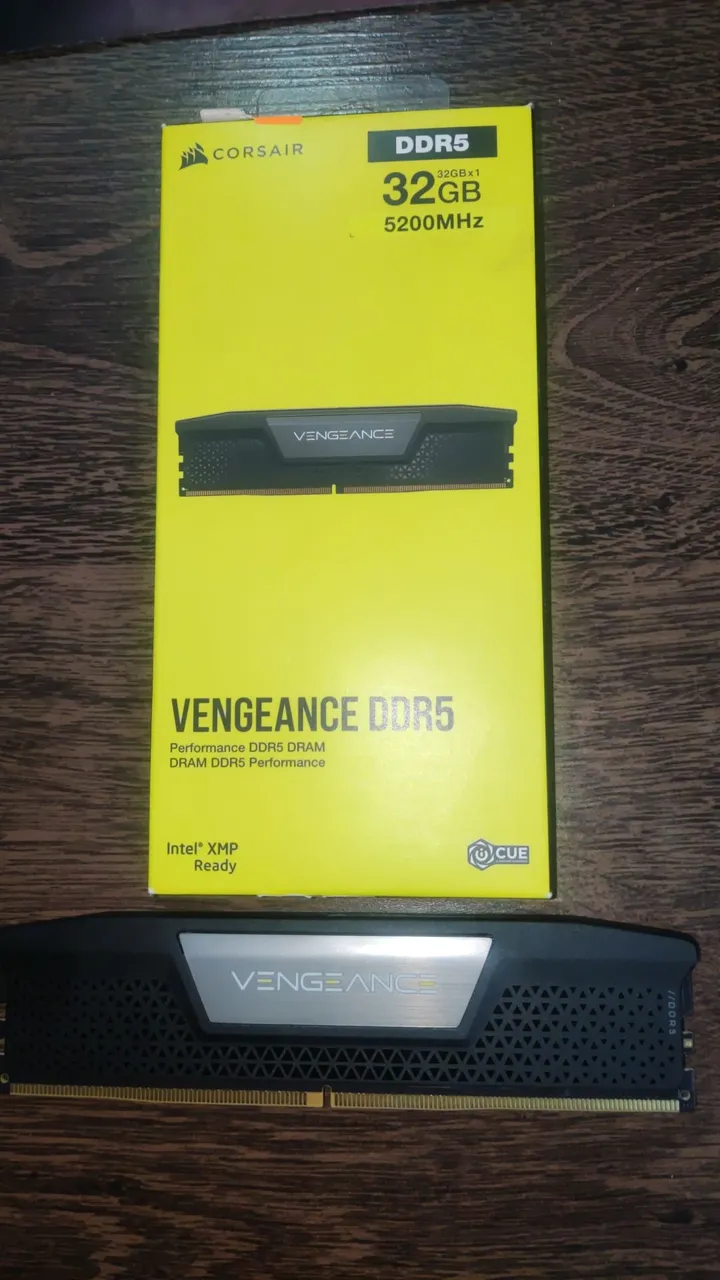 TROCA - Memória Corsair Vengeance DDR5 32GB (2x16GB) 5600MHz CL36