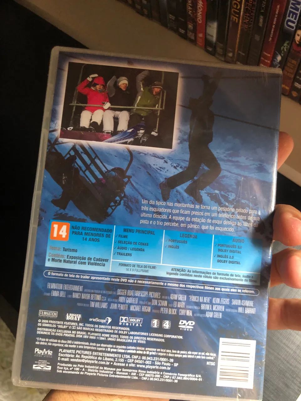 DVD Pânico na neve lacrado  - Foto 2