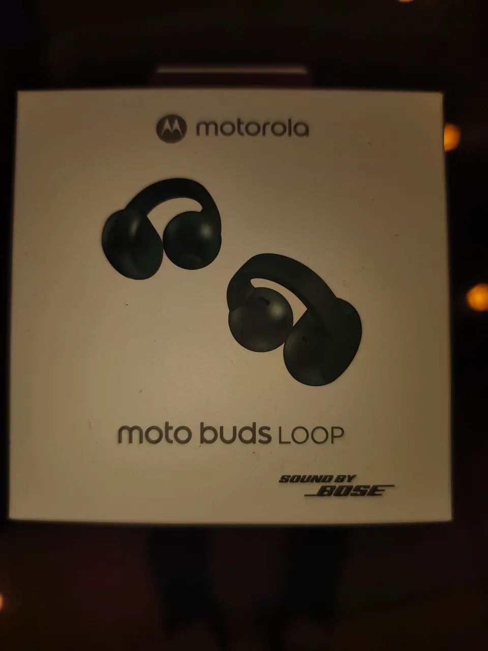 fone moto loop novo