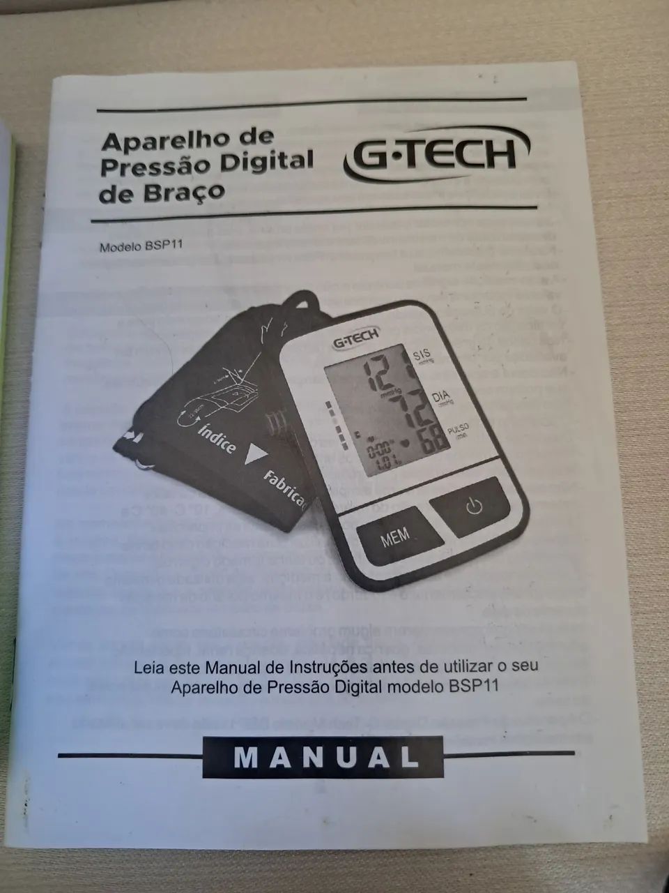 Monitor de pressão Arterial Digital Automático de Braço G-Tech - Novo - Foto 4