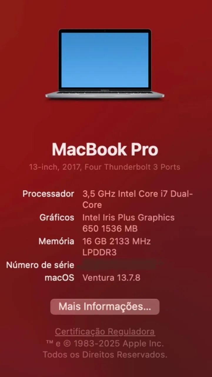 MacBook Pro 2017 - Foto 4