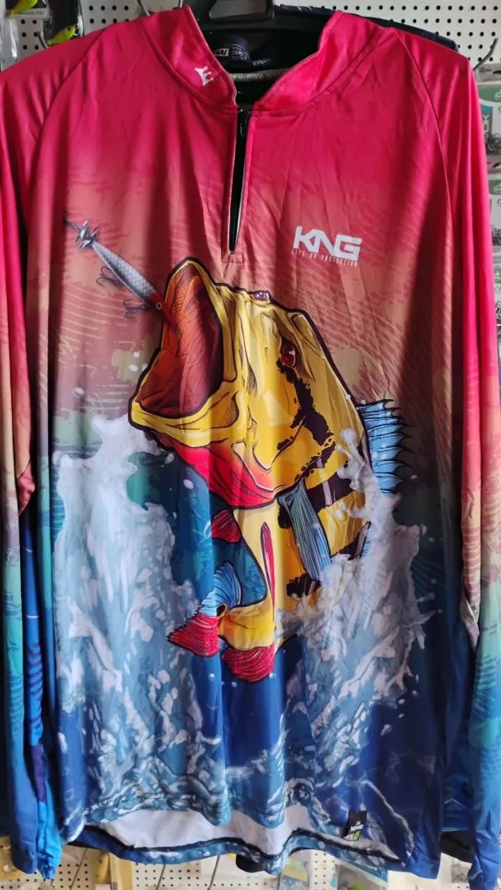 Camisa proteção uva e uvb fator 50.