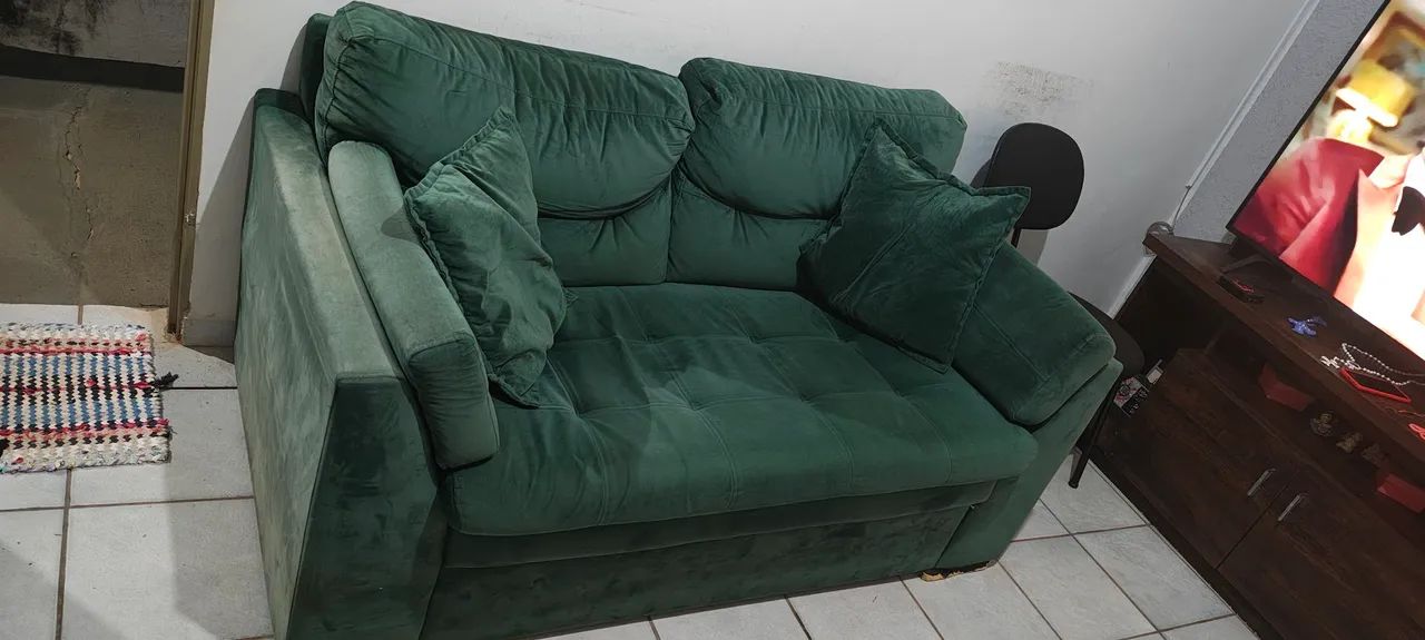 Vendo Sofá 2 e 3 lugares - Foto 2