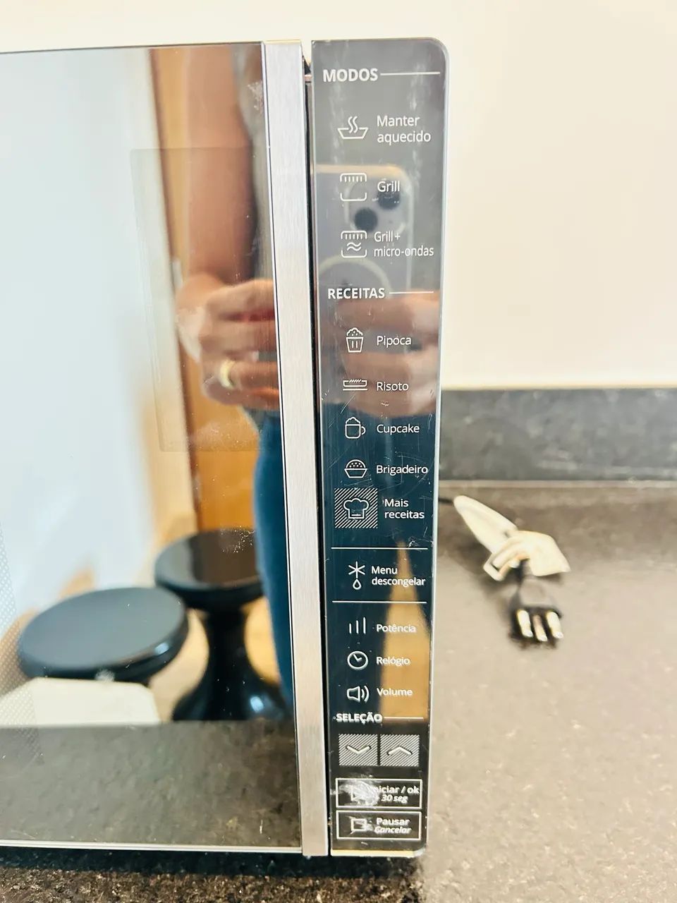 Microondas Brastemp 32L - Foto 4