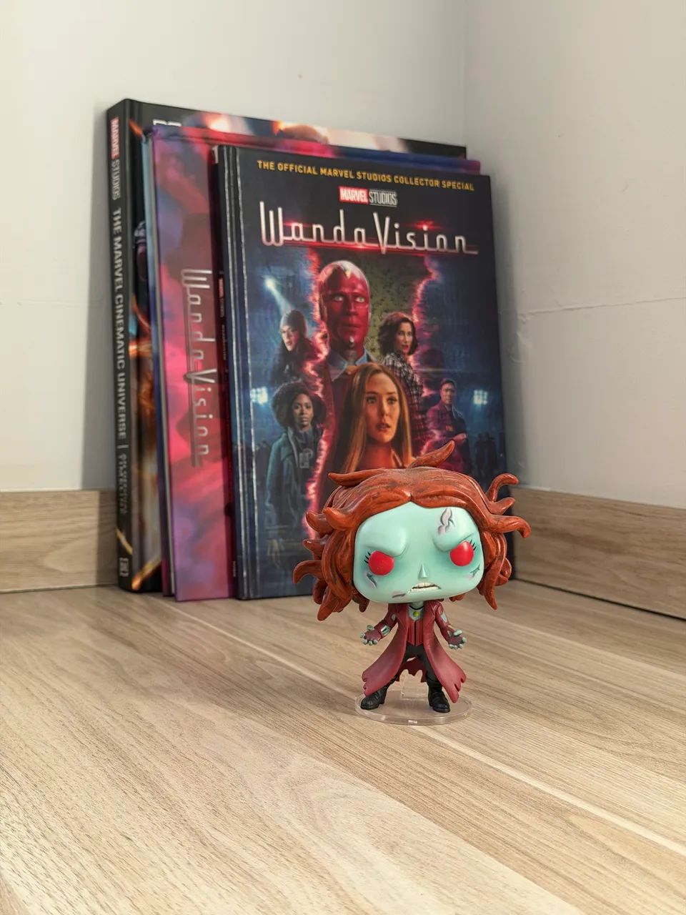Funko Pop Zombie Scarlet Witch 943 What If Marvel - Hobbies e