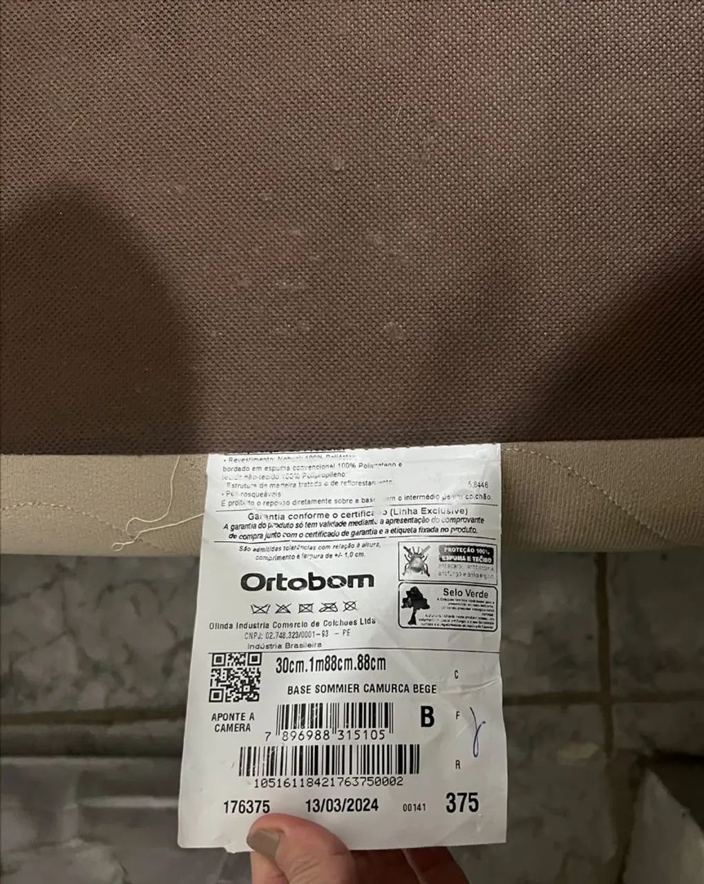Vendo base box solteiro  - Foto 3