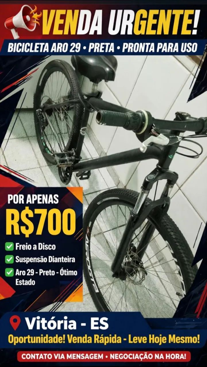 Bicicleta aro 29 