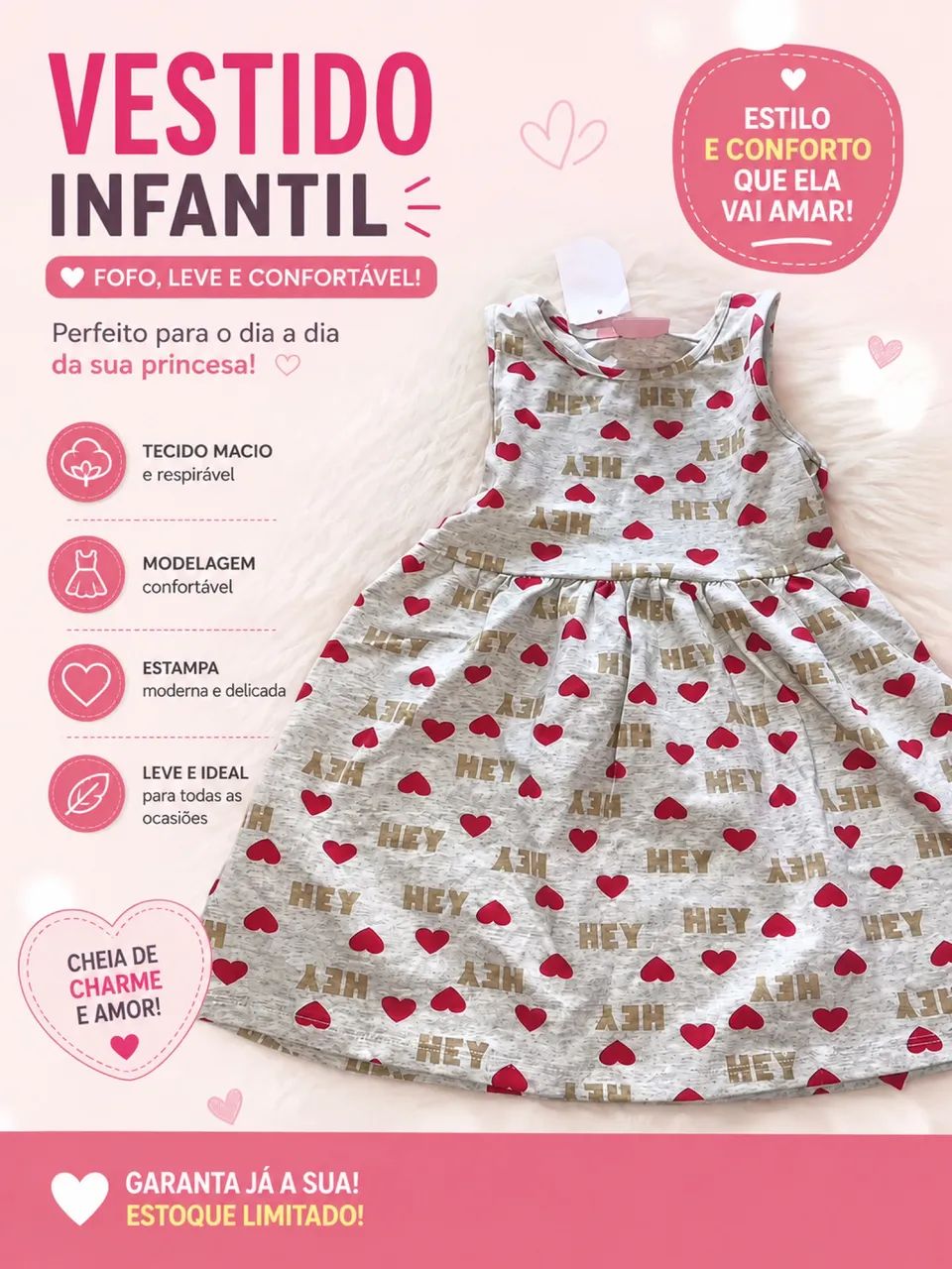 Vestido infantil para menina?