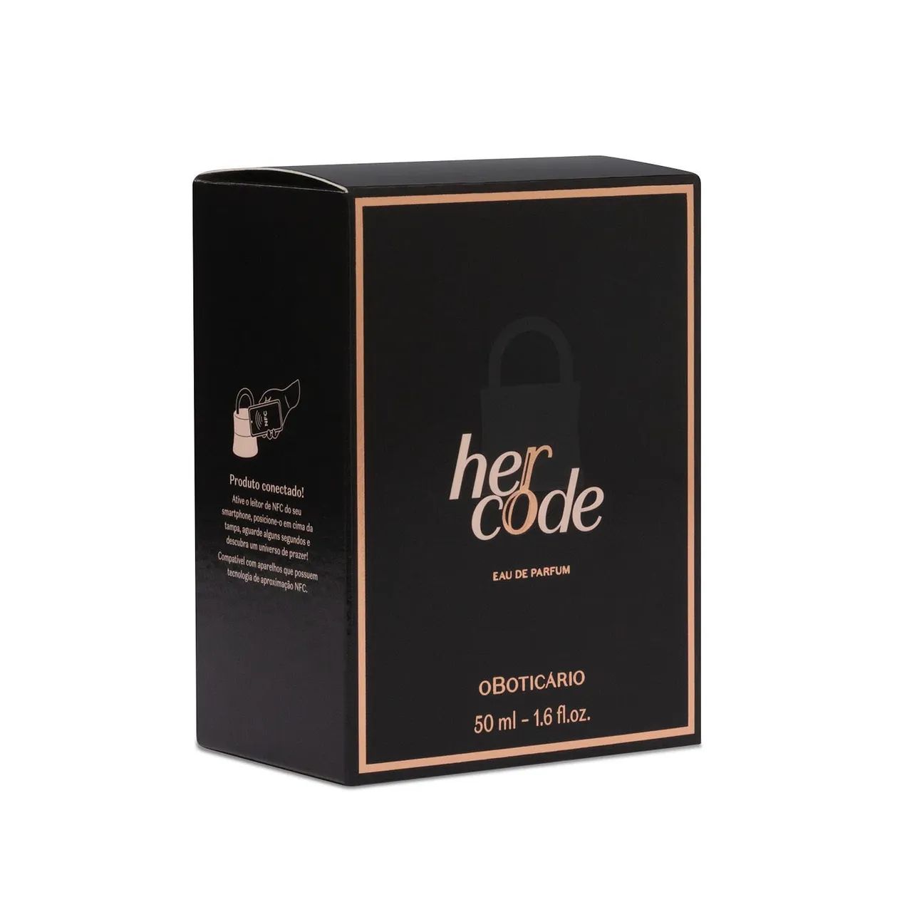 Her Code Eau De Parfum, O Boticário 50Ml.  - Foto 3