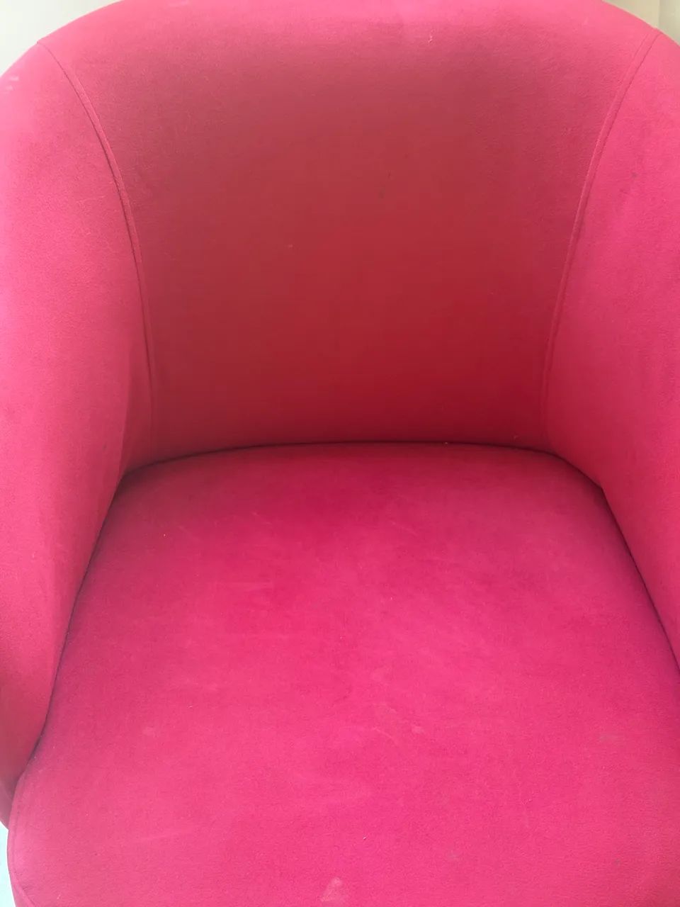 Cadeira de luxo sala vermelho cereja  - Foto 2